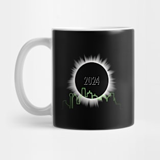 Eclipse 2024 - Dallas Skyline Mug